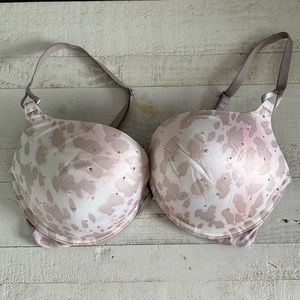 Victorias Secret Miraculous Plunge Bra sz: 34D